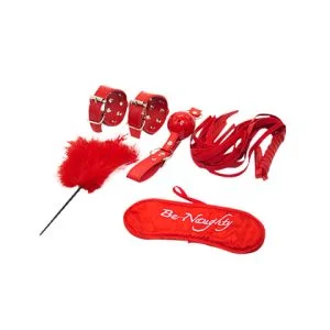 BDSM SEX KIT BRACELET+WHIP+GOGGLES+FEATHER+MOUTH BALL GAG BDSM-001