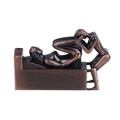 SEXY WINDPROOF LIGHTER METAL GAS CIGARETTE LIGHTER AG-002