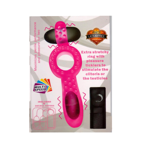 COUPLE CLITORIES AND TESTICLE VIBRATOR BV-019