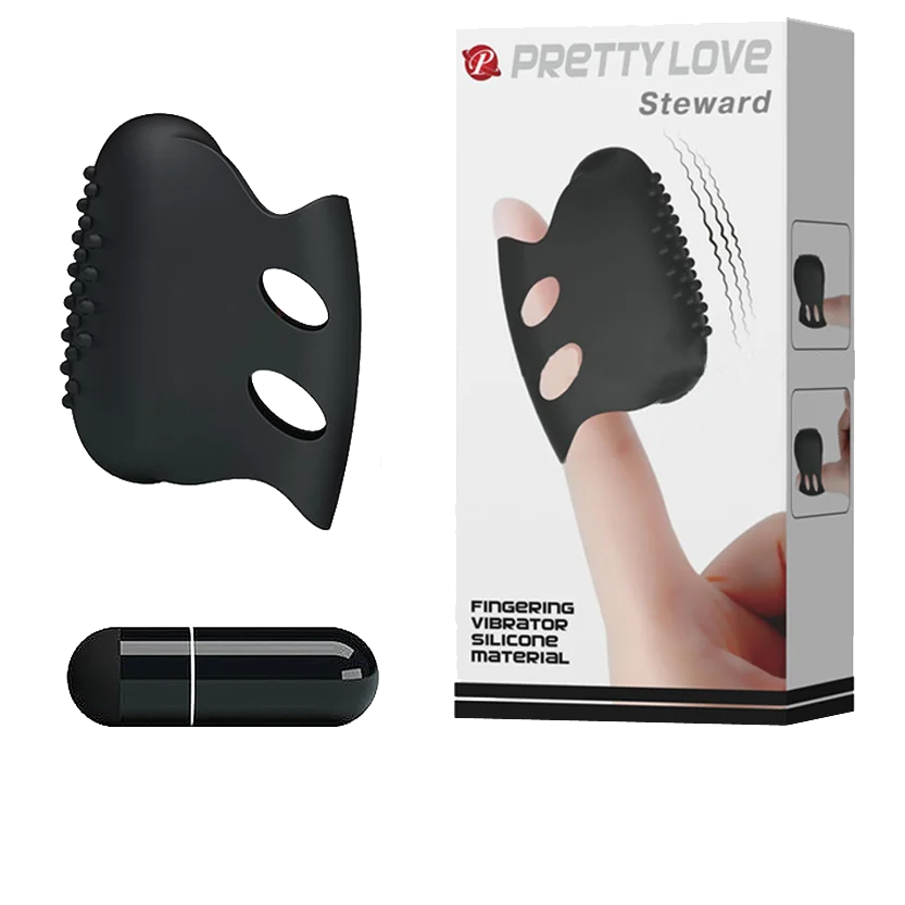 PRETTY LOVE SILICONE FINGER VIBRATOR BV-031