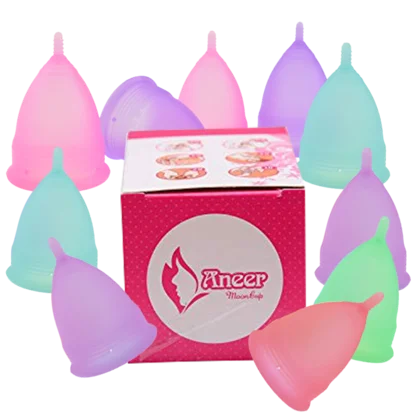 FEMININE HYGIENE SILICONE MENSTRUAL MOON PERIOD CUP MPC-001