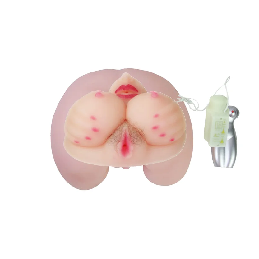 REALISTIC 3 IN 1 VAGINA MOUTH BREAST